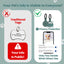 Anti-Loss NFC & QR Code Pet ID Tag, Smart Silent Silicone Pet Tag for Dog and Cat