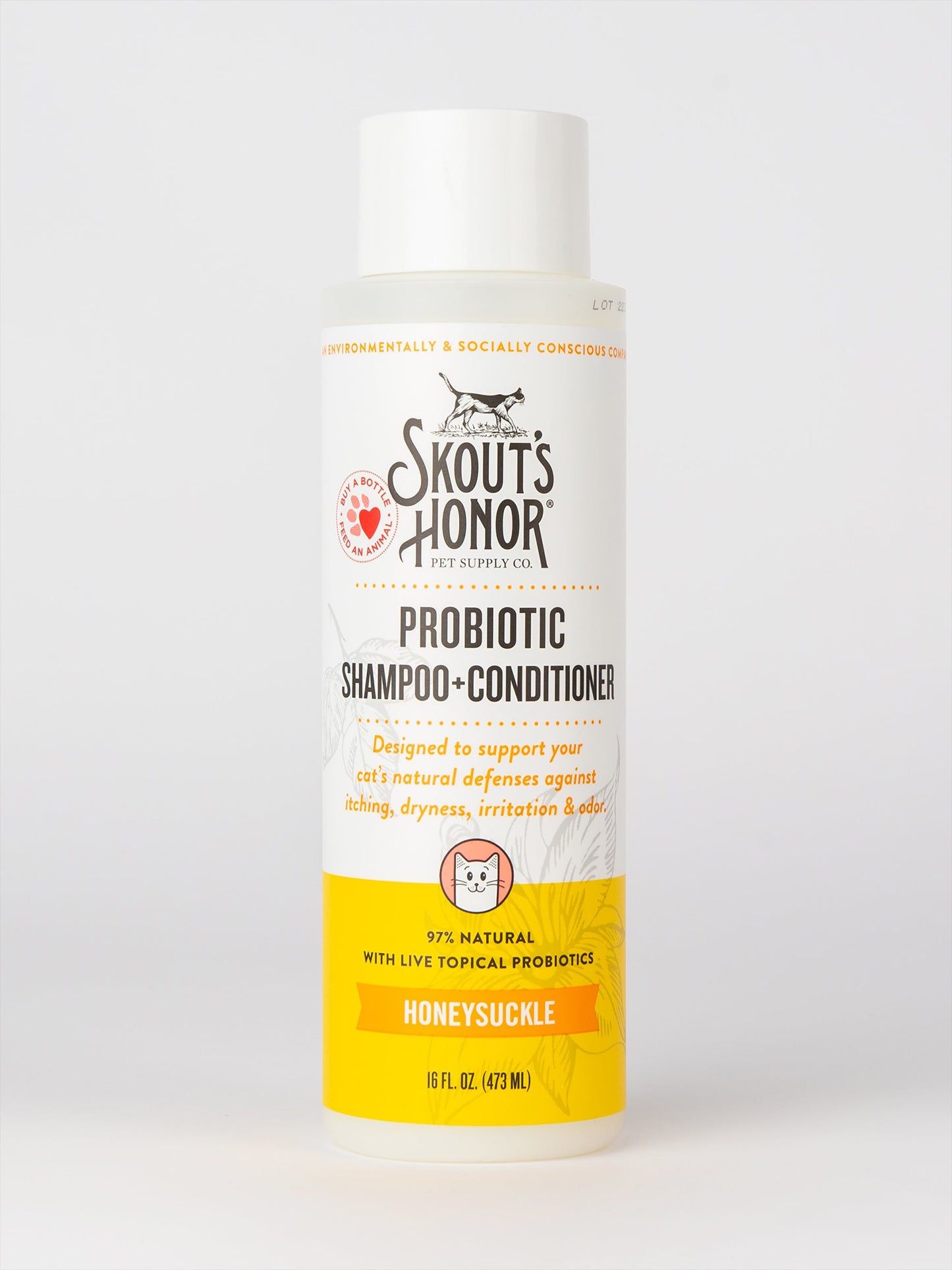 Cat Probiotic Shampoo + Conditioner Honeysuckle
