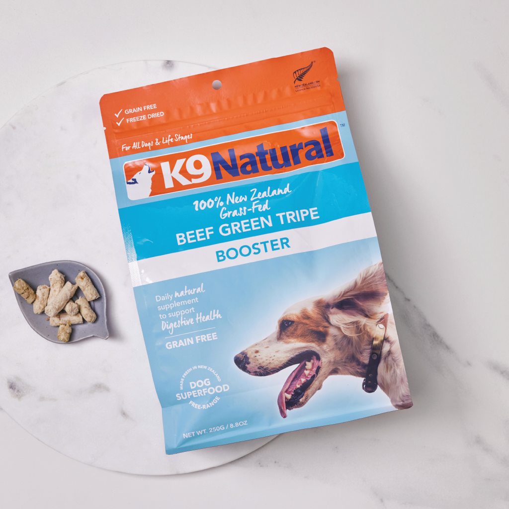 K9 Beef Green Tripe Freeze-Dried Booster