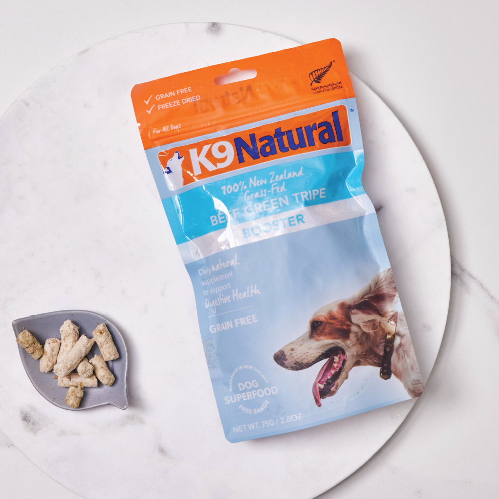 K9 Beef Green Tripe Freeze-Dried Booster