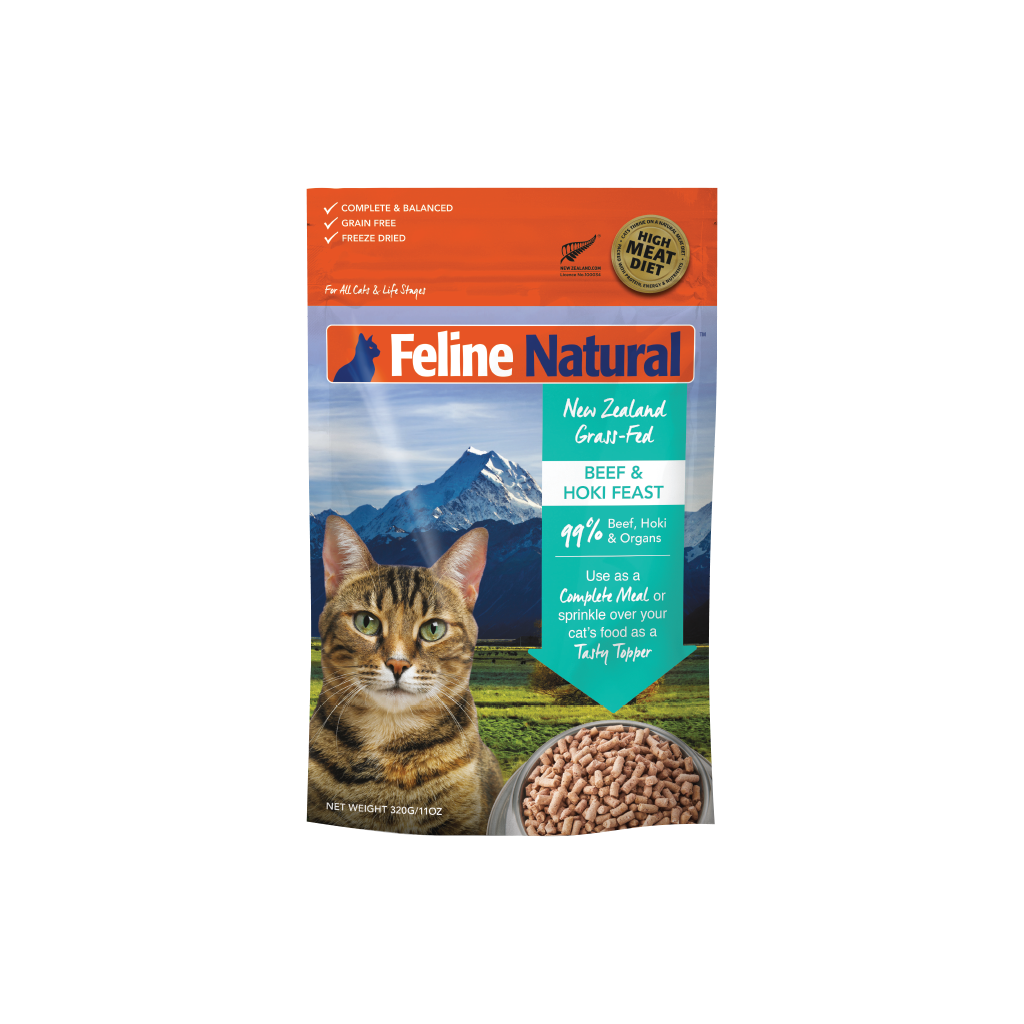 Feline Beef & Hoki Feast Freeze-Dried Cat Food