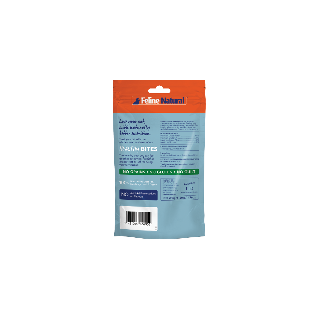 Feline Lamb Healthy Bites Cat Treats