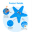 Interactive Starfish Dog Toy Set - Pack of 2