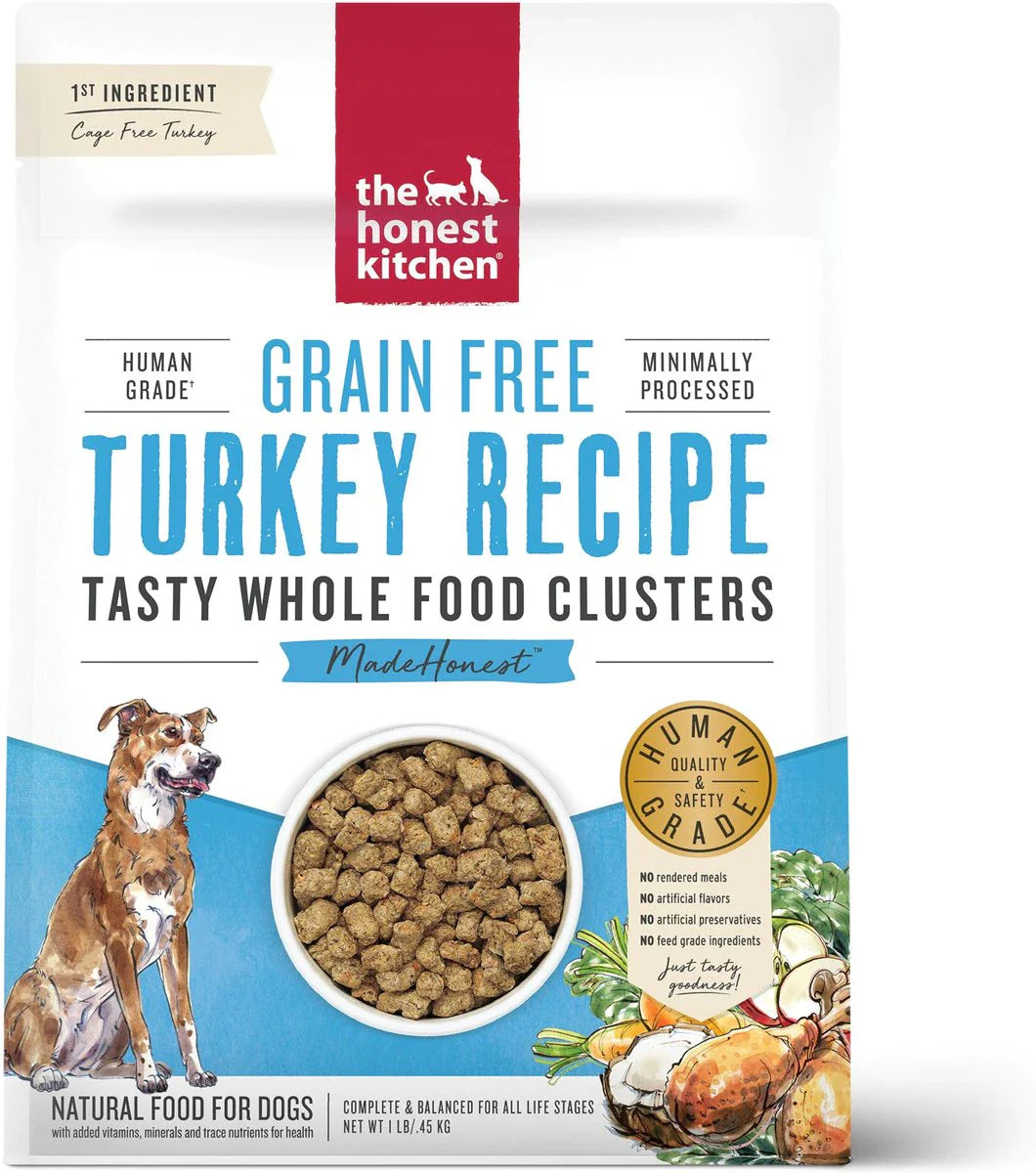 The Honest Kitchen Grain Free Turkey Recipe Tasty Whole Food Clusters Dry Dog Food