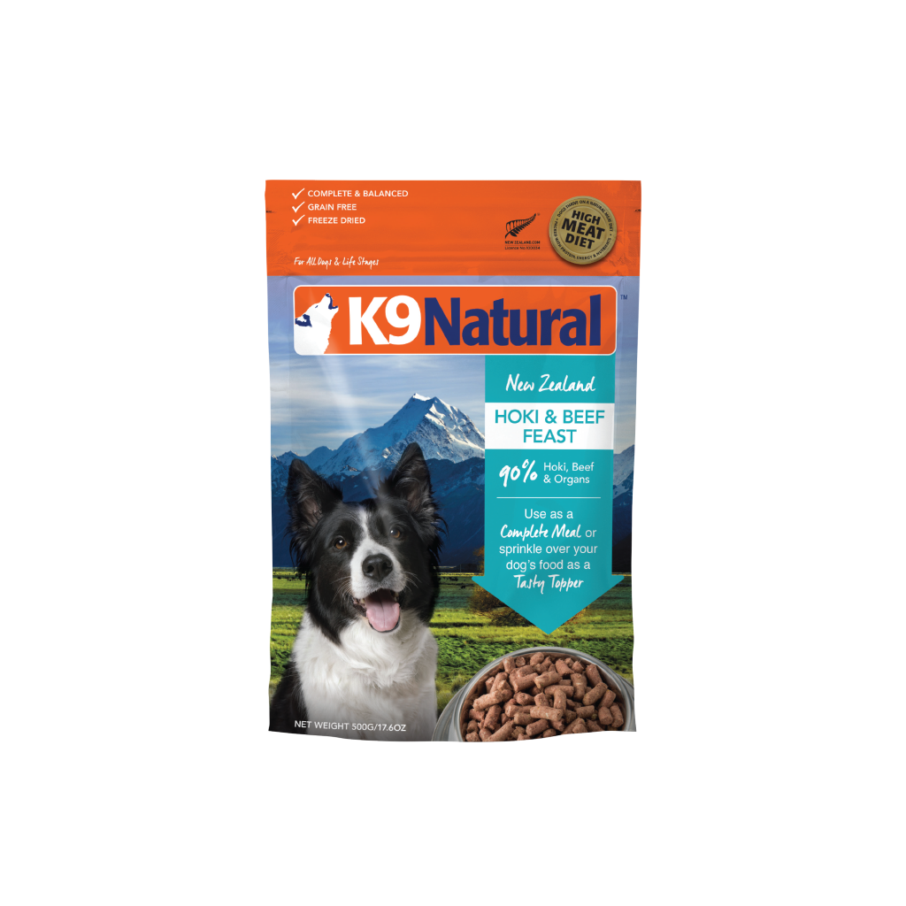 K9 Hoki & Beef Feast Freeze-Dried Dog Food