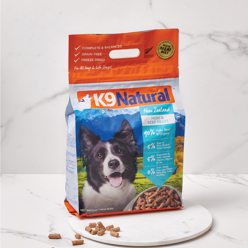 K9 Hoki & Beef Feast Freeze-Dried Dog Food