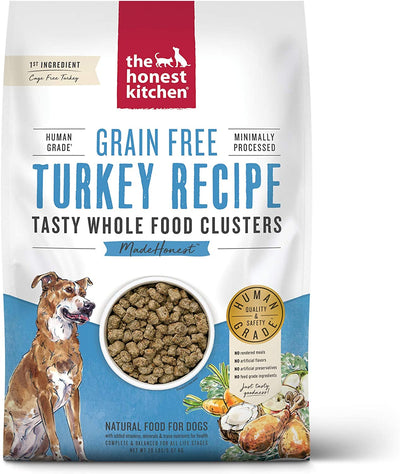 The Honest Kitchen Grain Free Turkey Recipe Tasty Whole Food Clusters Dry Dog Food