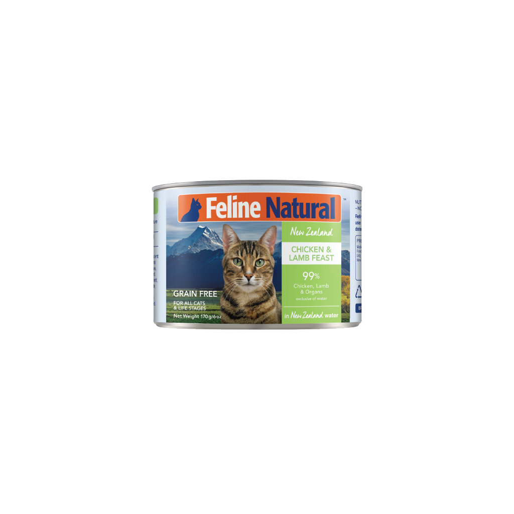 Feline Chicken & Lamb Feast Canned Cat Food