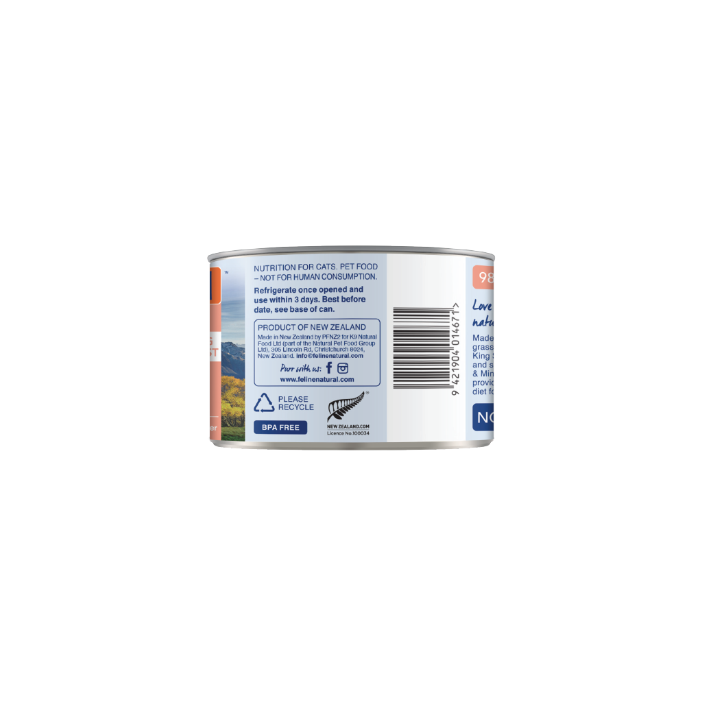 Feline Lamb & King Salmon Feast Canned Cat Food