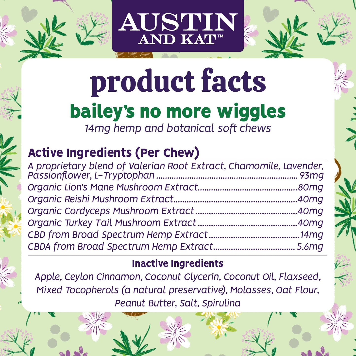 No More Wiggles Chew 10-Pack
