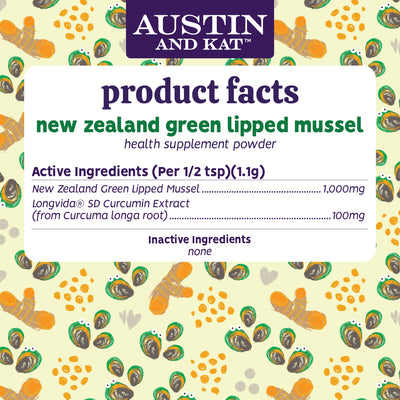 Green Lipped Mussel + Turmeric