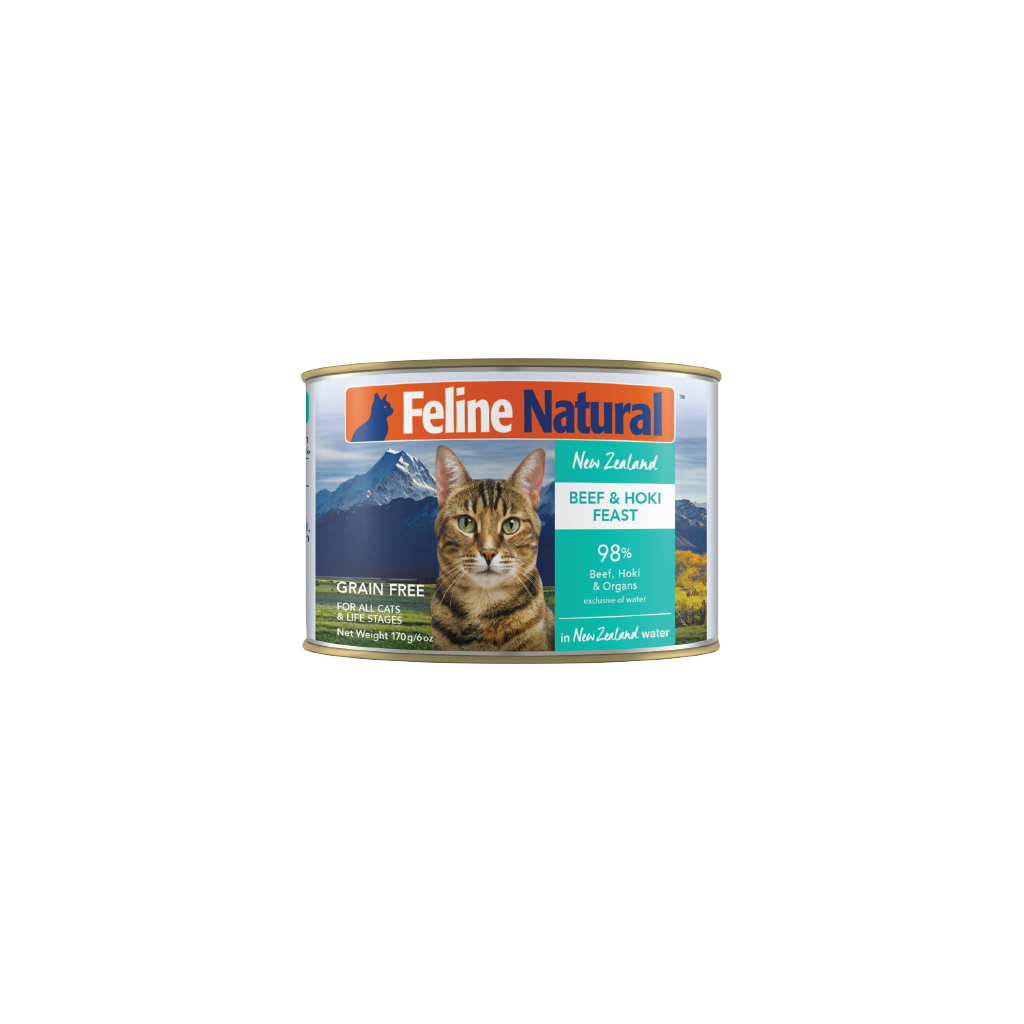 Feline Beef & Hoki Feast Canned Cat Food