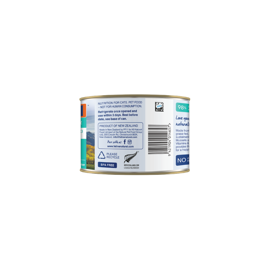 Feline Beef & Hoki Feast Canned Cat Food