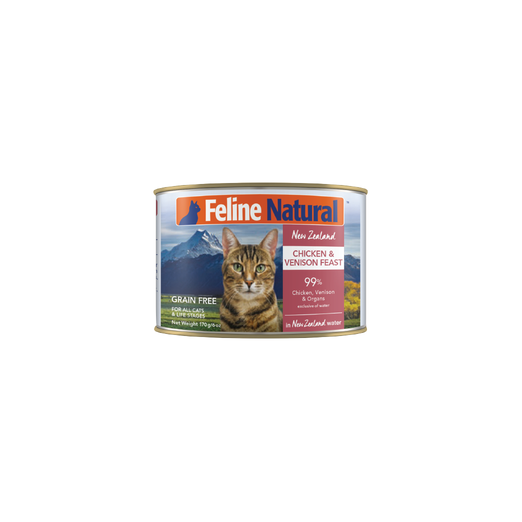 Feline Chicken & Venison Feast Canned Cat Food