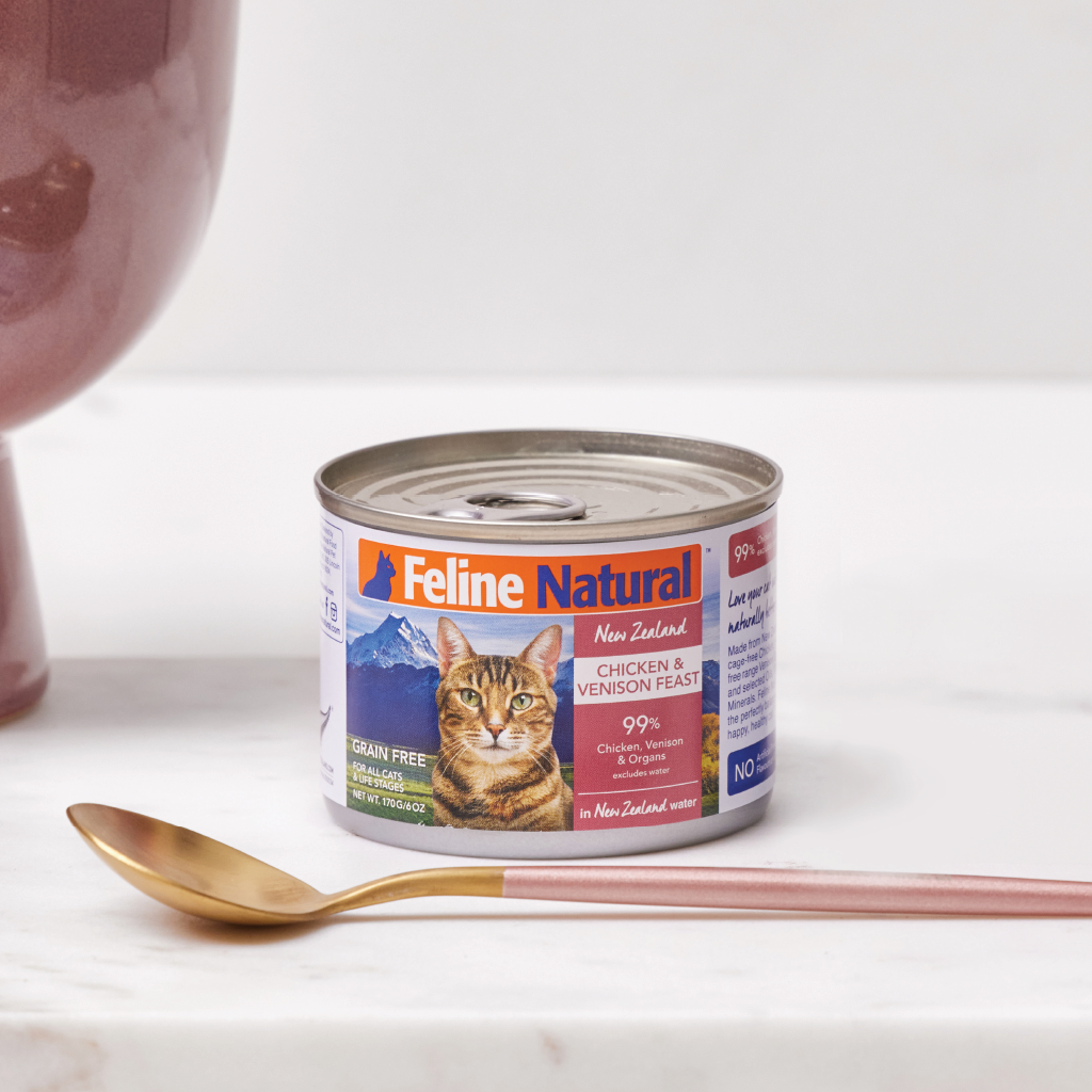 Feline Chicken & Venison Feast Canned Cat Food
