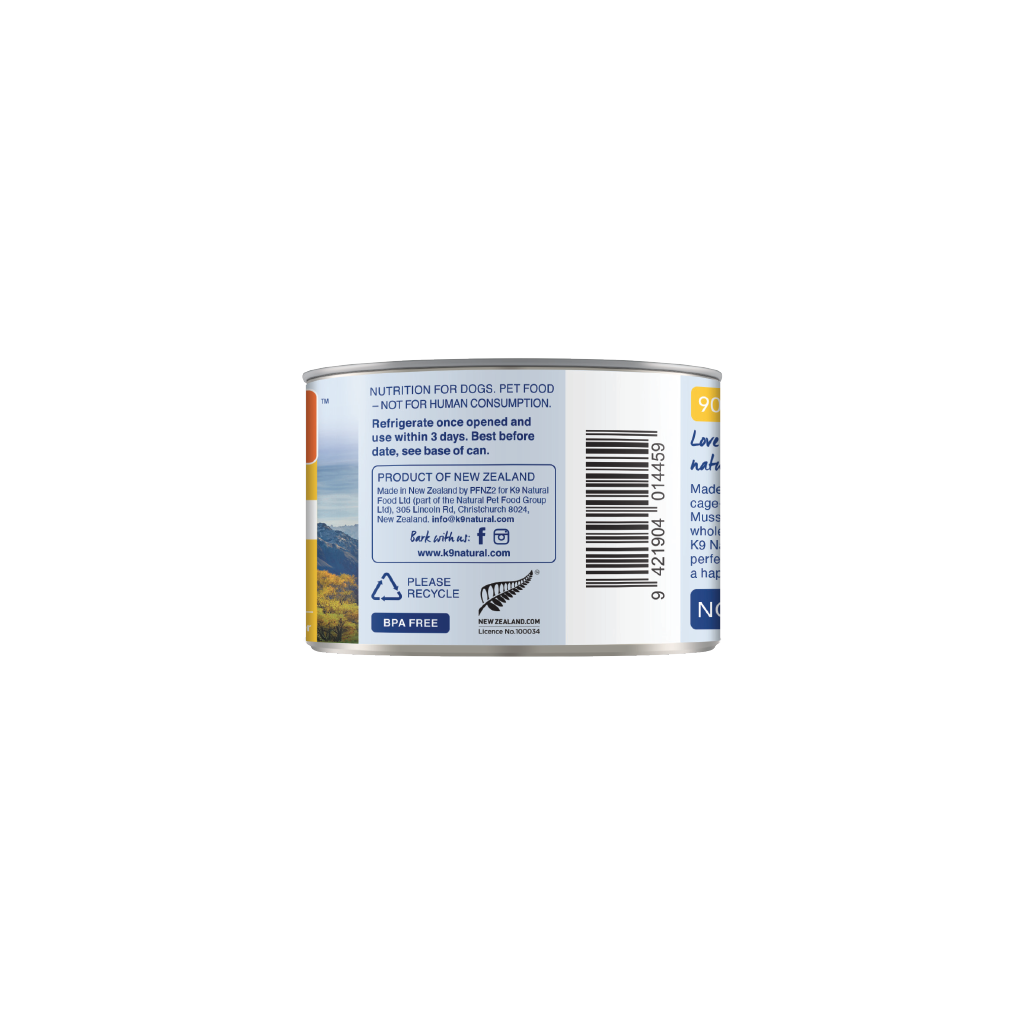 K9 Chicken Feast Canned Dog Food
