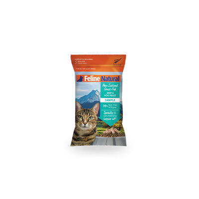 Feline Beef & Hoki Feast Freeze-Dried Cat Food Sample