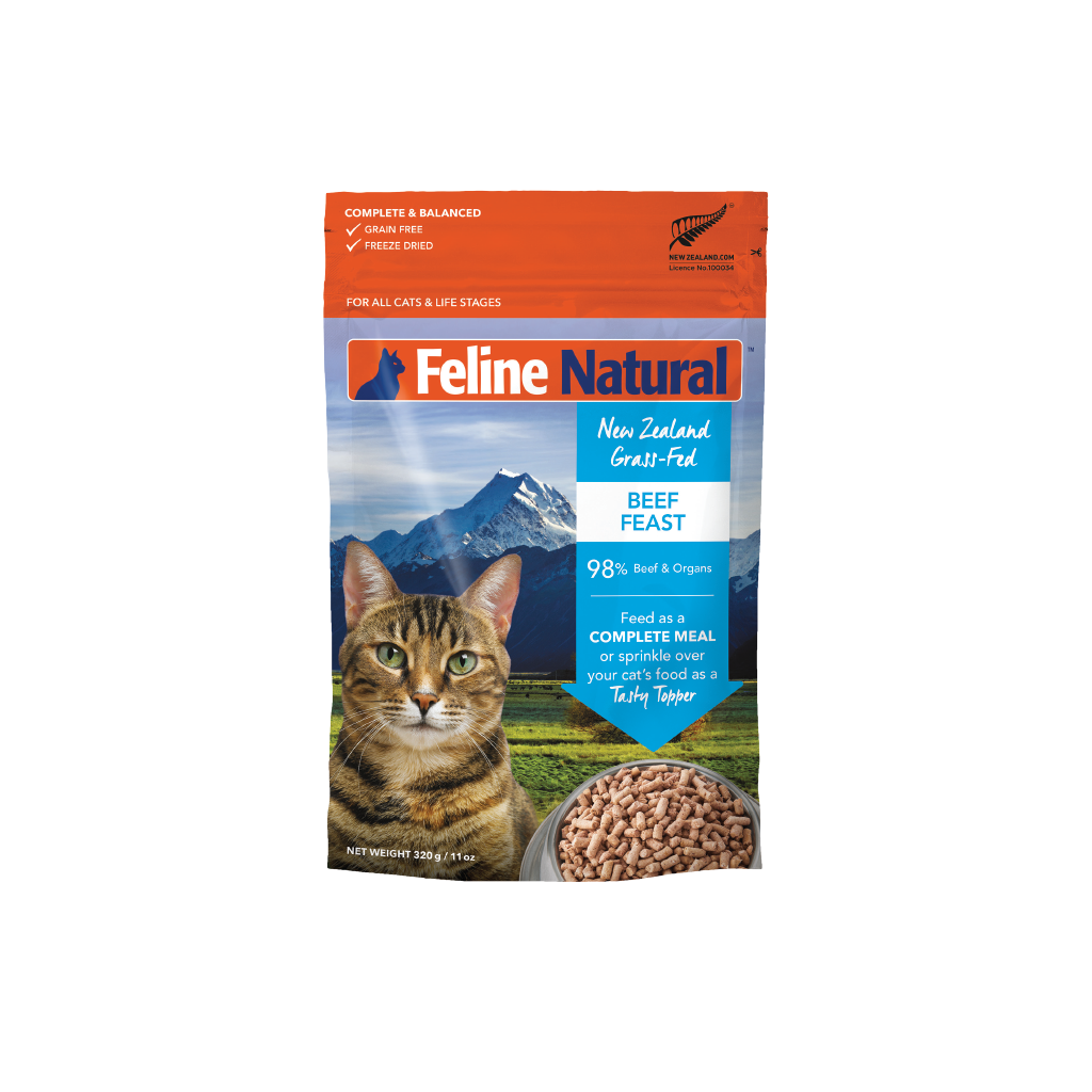 Feline Beef Feast Freeze-Dried Cat Food