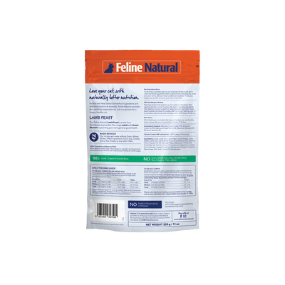 Feline Lamb Feast Freeze-Dried Cat Food