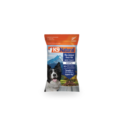 K9 __ Beef Feast Freeze-Dried Dog Food Sample (100% off)