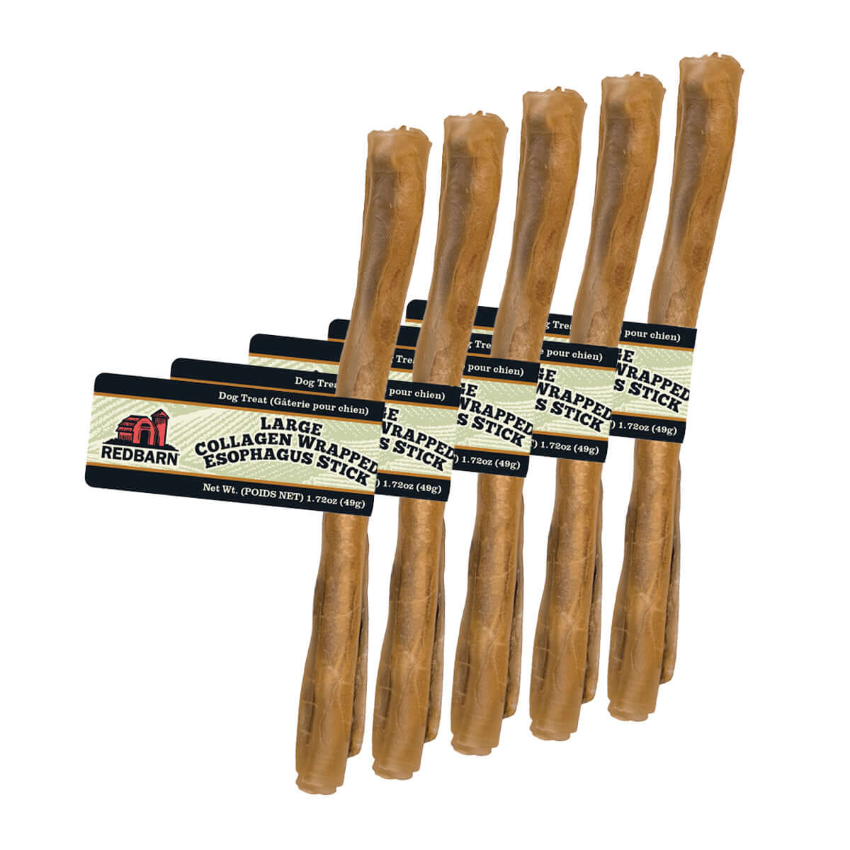 New! Collagen Wrapped Esophagus Stick