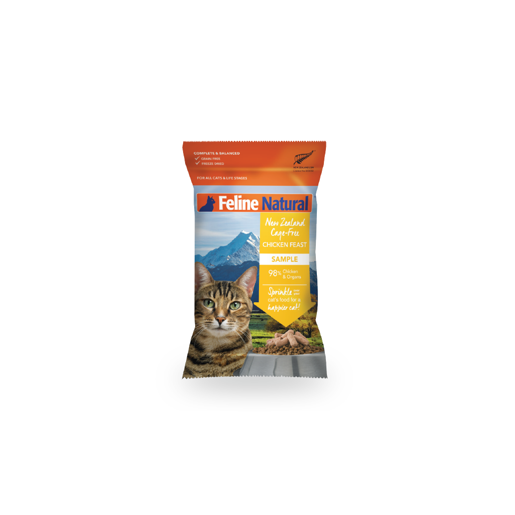 Feline __ Chicken Feast Freeze-Dried Cat Food Sample (100% off)