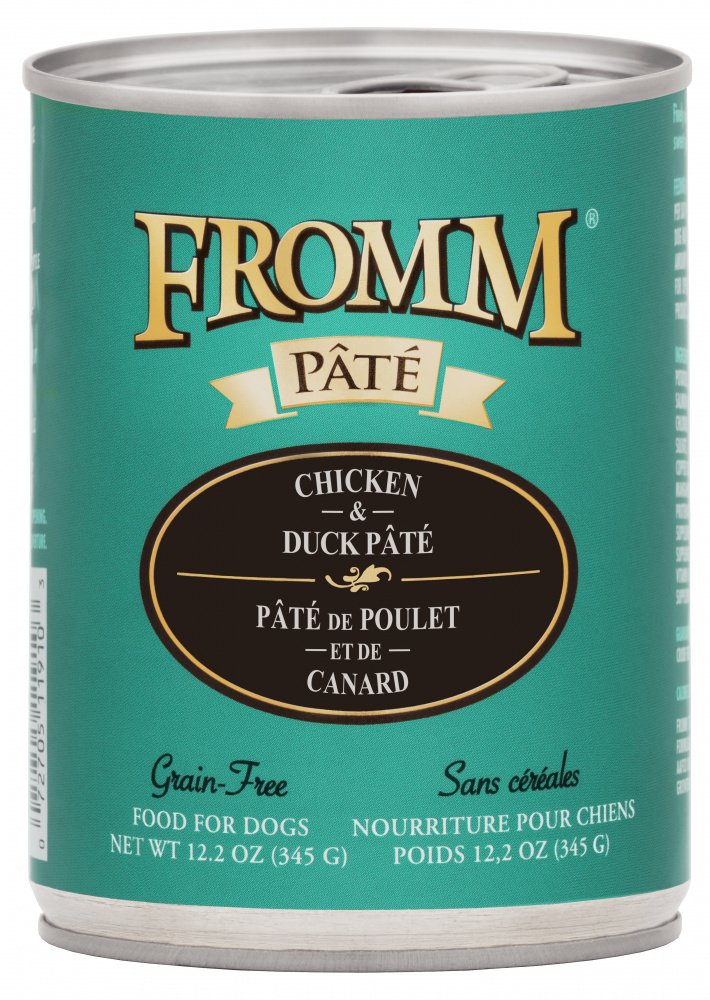 Fromm Grain-Free Chicken & Duck PATE Canned Dog Food