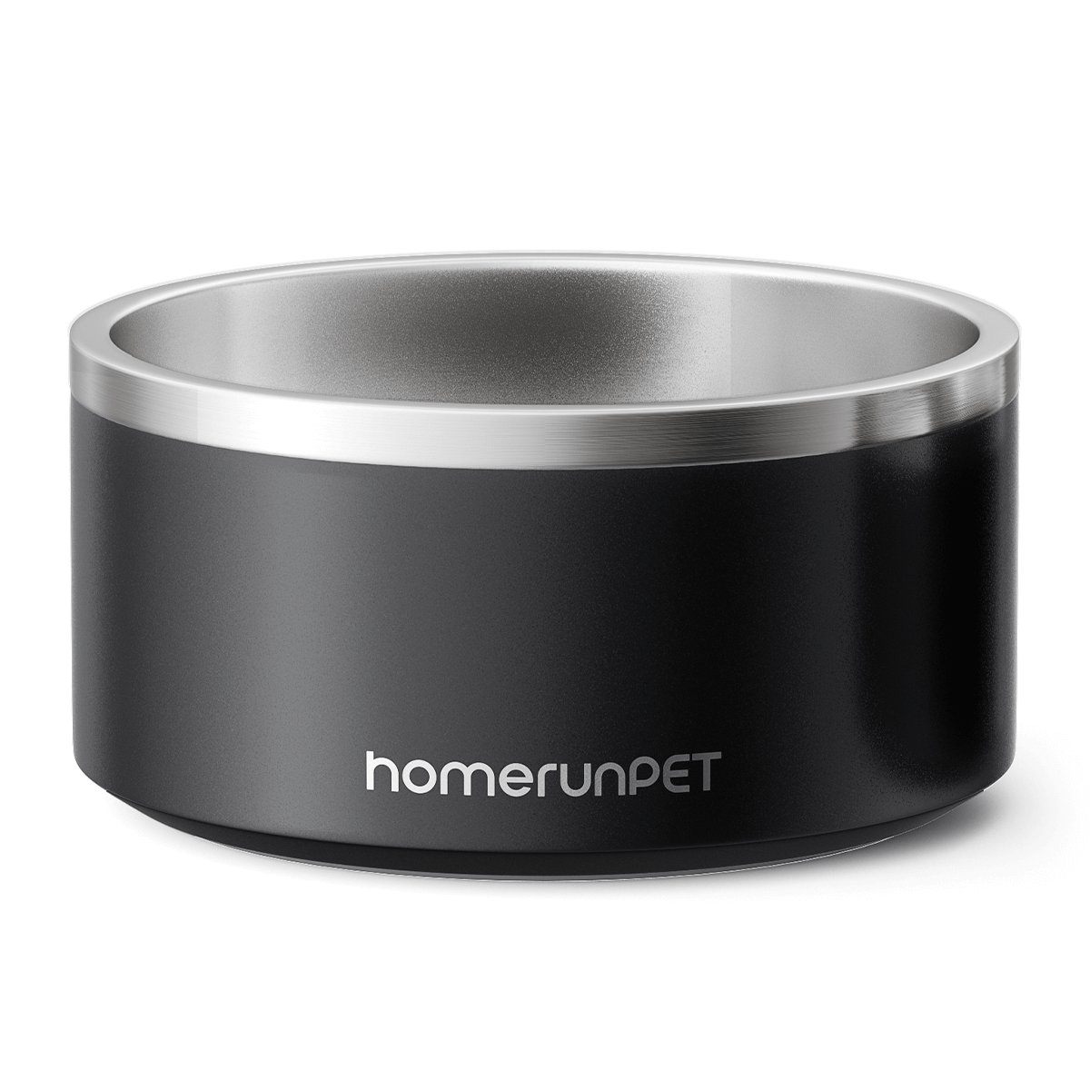 HomerunPET Dog Food Water Insulated Stainless Steel Bowl