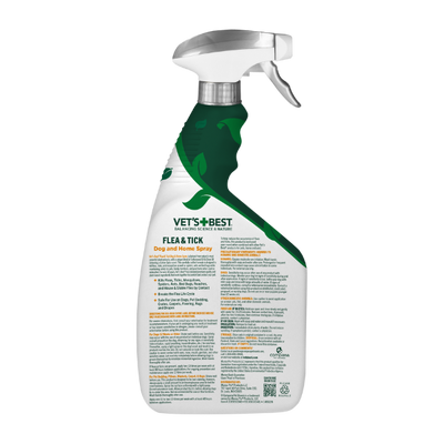 Flea and Tick Home Spray for Dogs â€?Cotton Spice Scent, 32 oz.