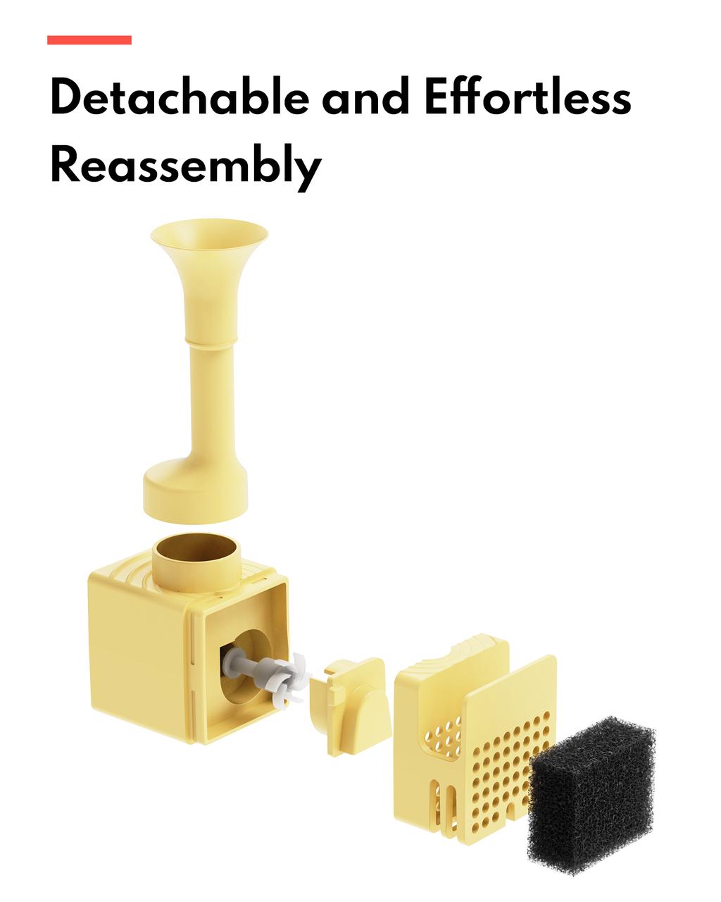 Self-Cleaning Wireless Pump Compatible with Model CF20