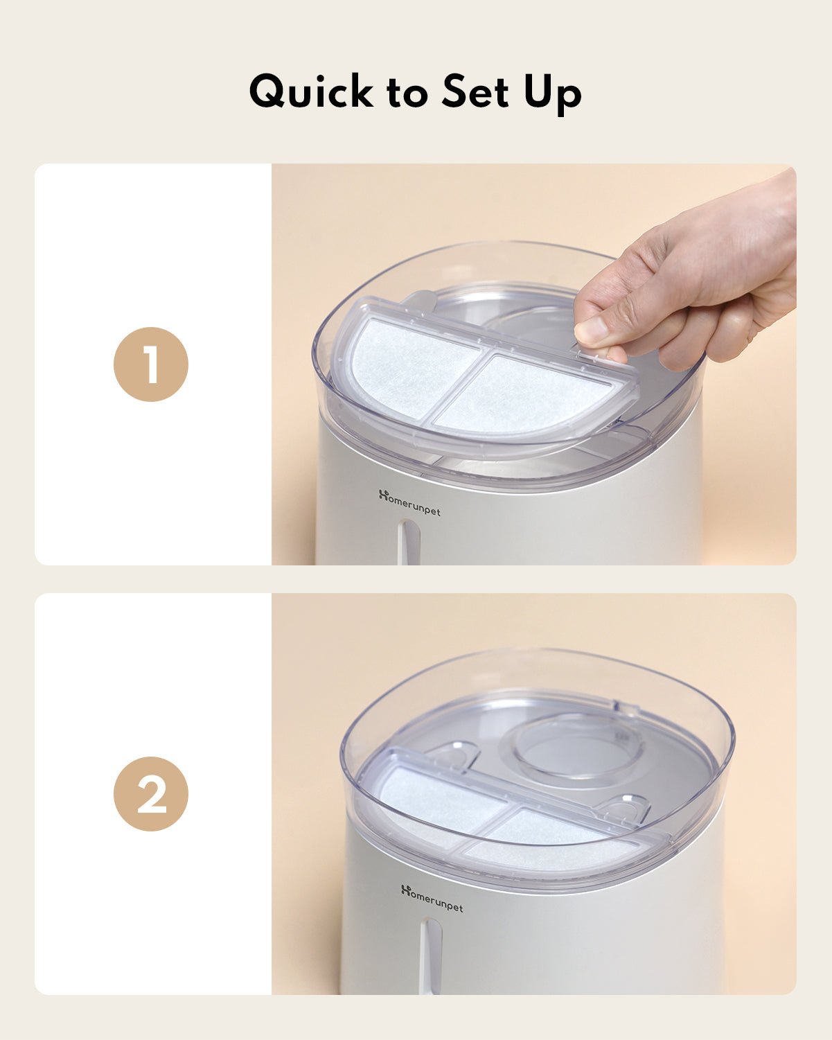 WF20/CF20/BF10 Pet Fountain Filter (3pcs)