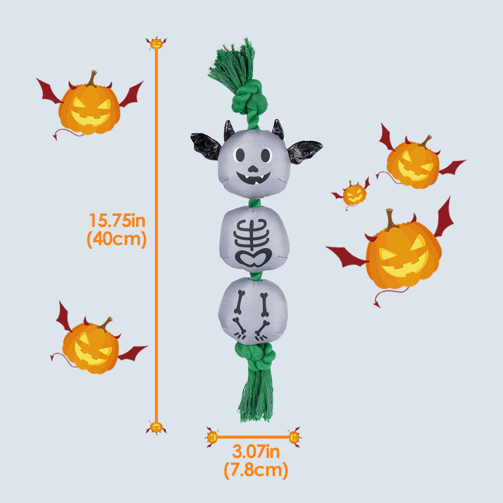 Halloween Rope Bat - Gray
