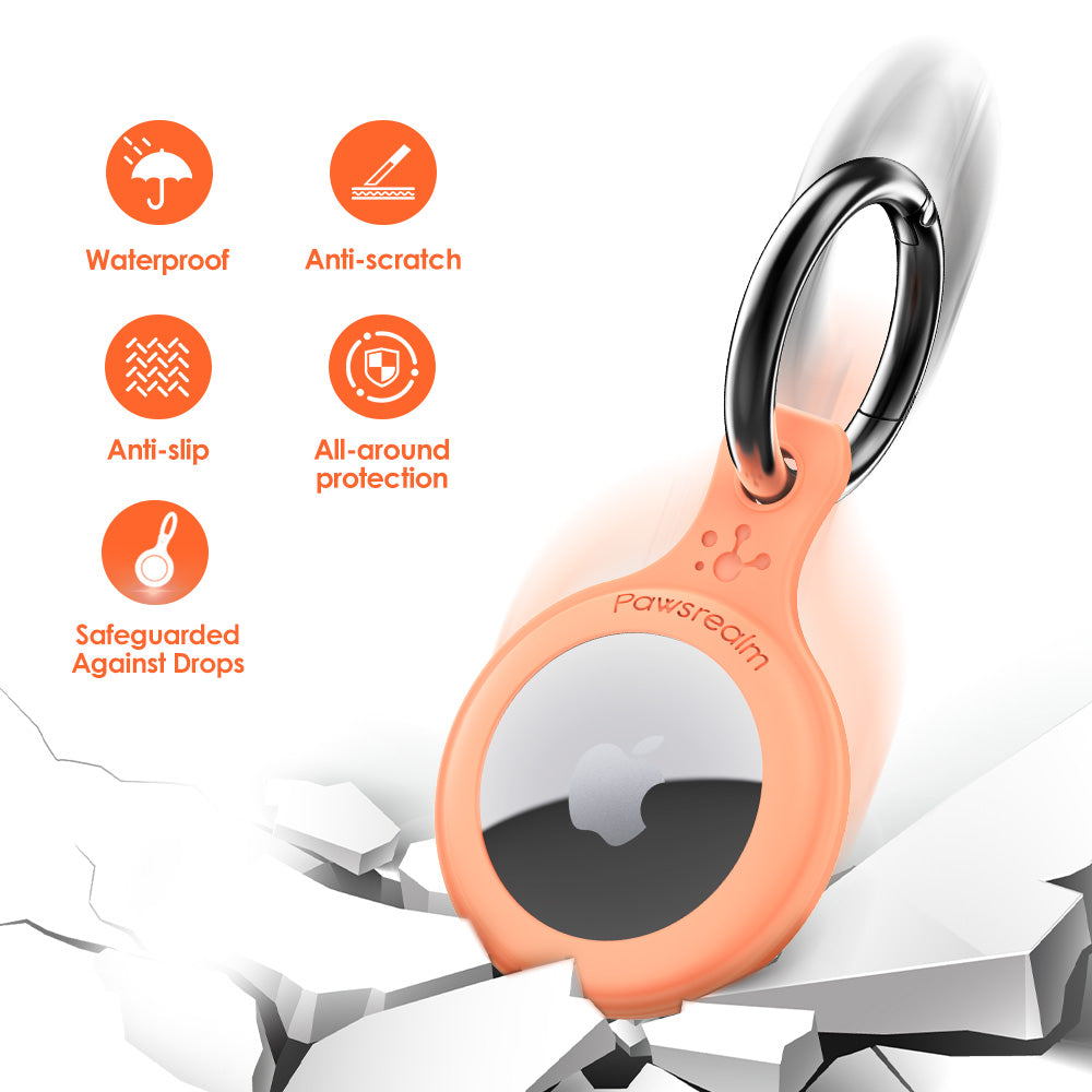 Smart AirTag Holder, QR Code Collar Holder for Cats and Dogs (TN002)