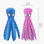 Interactive Squeaky Dog Toy Set - Sound Octopus 2-Pack