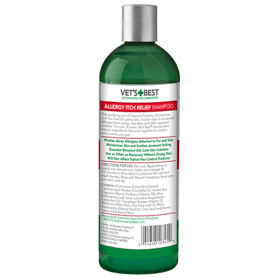 Allergy Itch Relief Dog Shampoo
