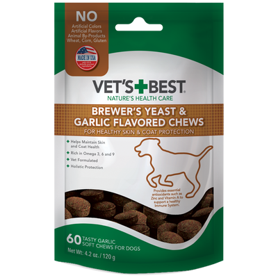 Brewer's Yeast & Garlic Flavored Chews