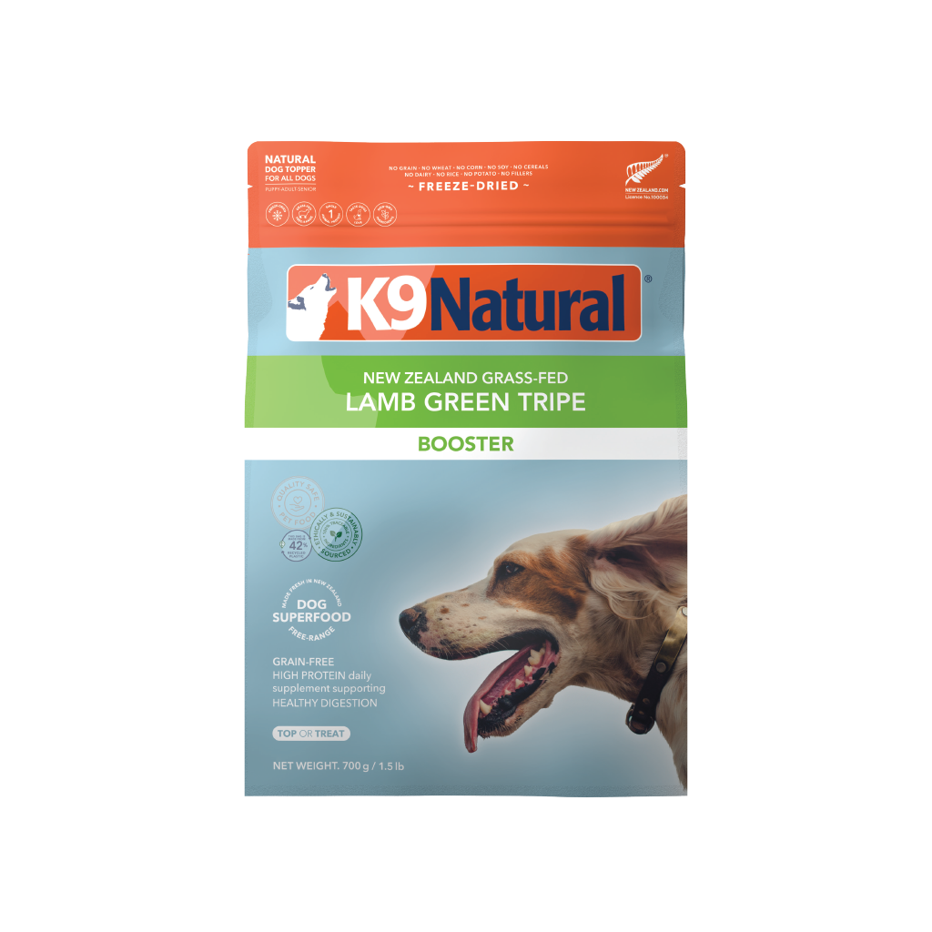 K9 Lamb Green Tripe Freeze-Dried Booster