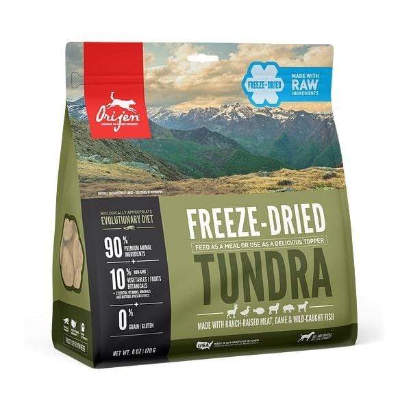 Orijen Grain Free Tundra Adult Freeze Dried Dog Food