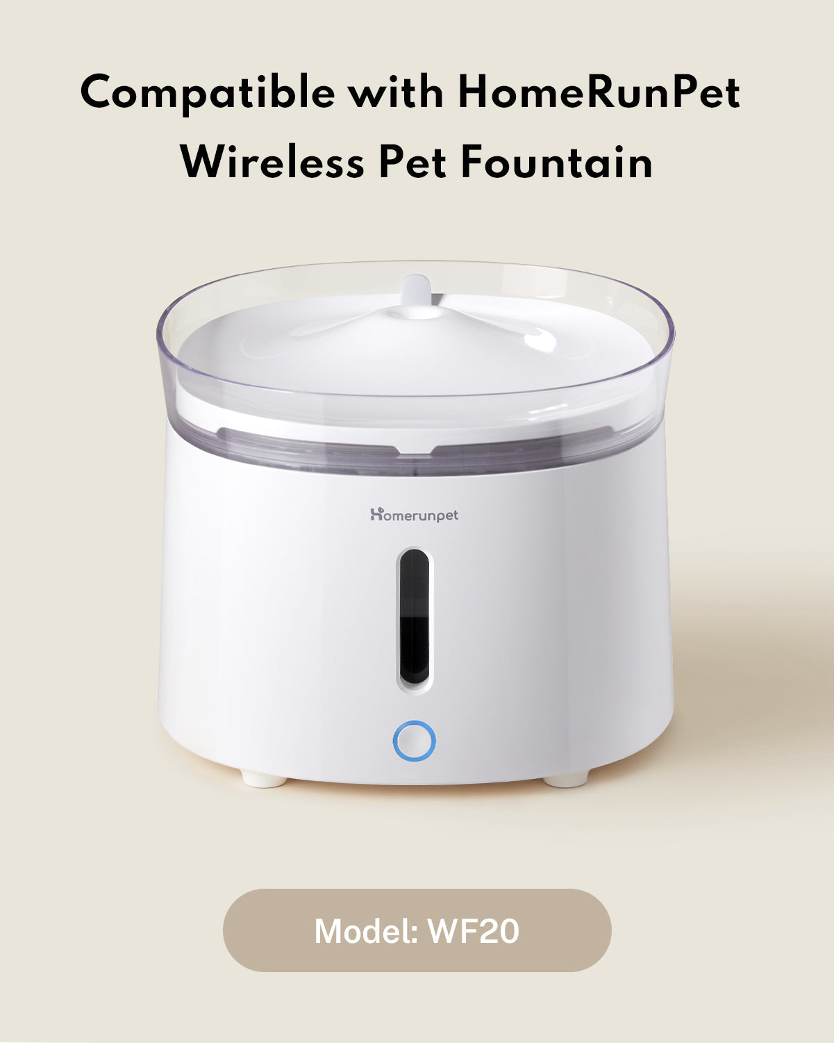 Wireless Pump for WF20/CF20/BF10 Pet Fountain