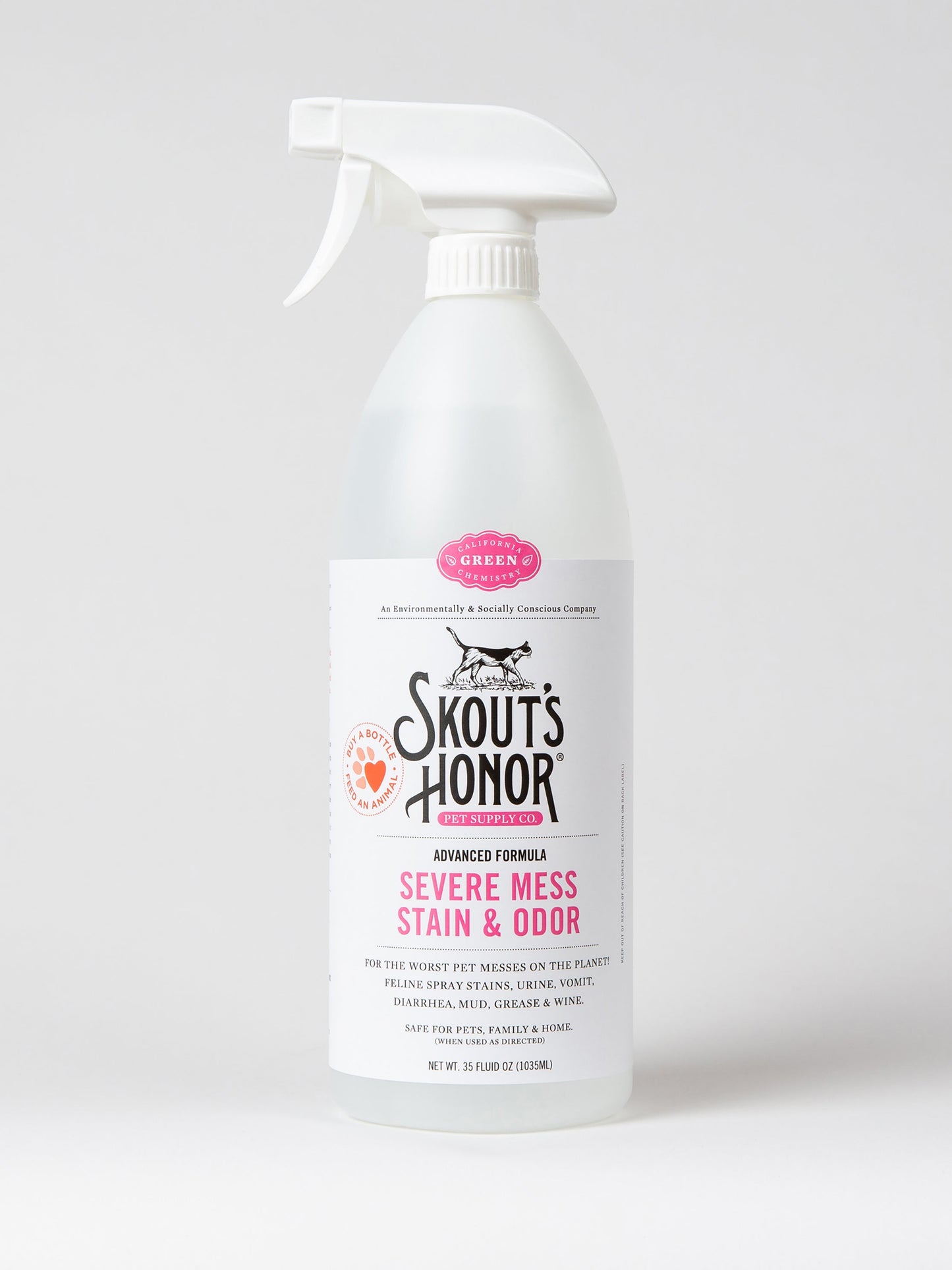 Cat Severe Mess Stain & Odor Advanced Formula