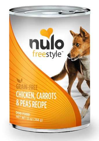 Nulo FreeStyle Grain Free Chicken with Carrots and Peas Recipe Canned Dog Food