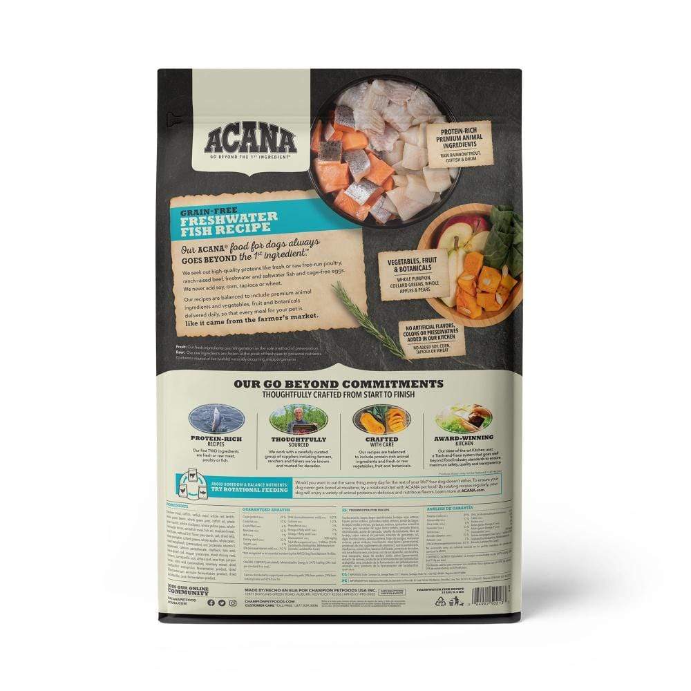 ACANA Freshwater Fish Formula Grain Free Dry Dog Food