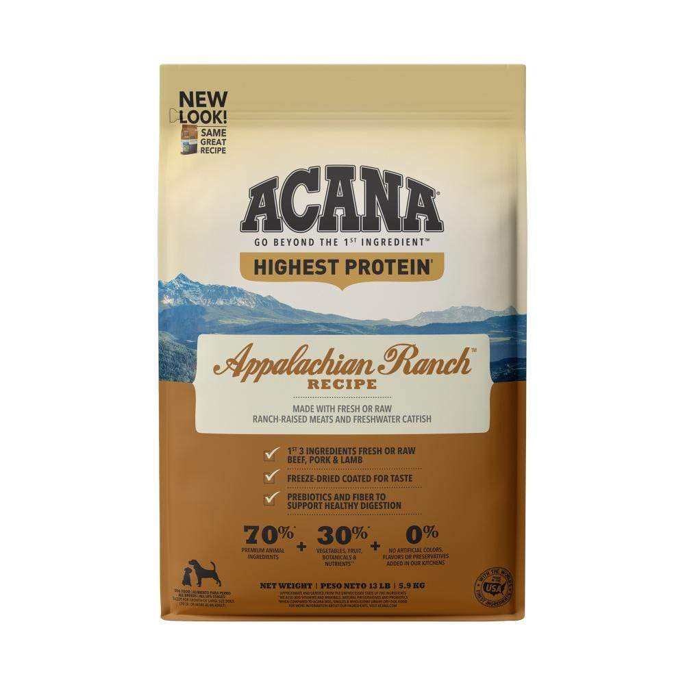 ACANA Regionals Appalachian Ranch Grain Free Dry Dog Food