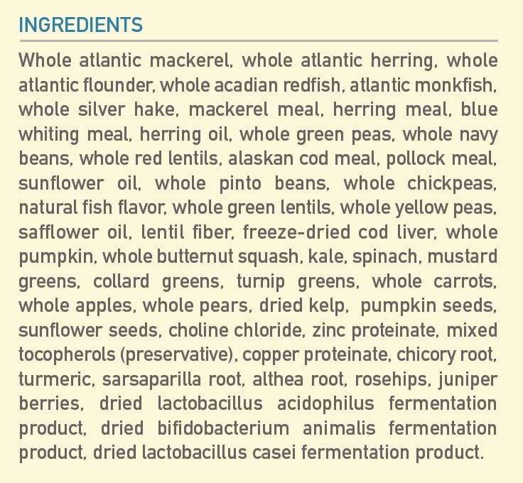 Orijen Grain Free Six Fish Dry Cat Food