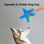Interactive Starfish Dog Toy Set - Pack of 2
