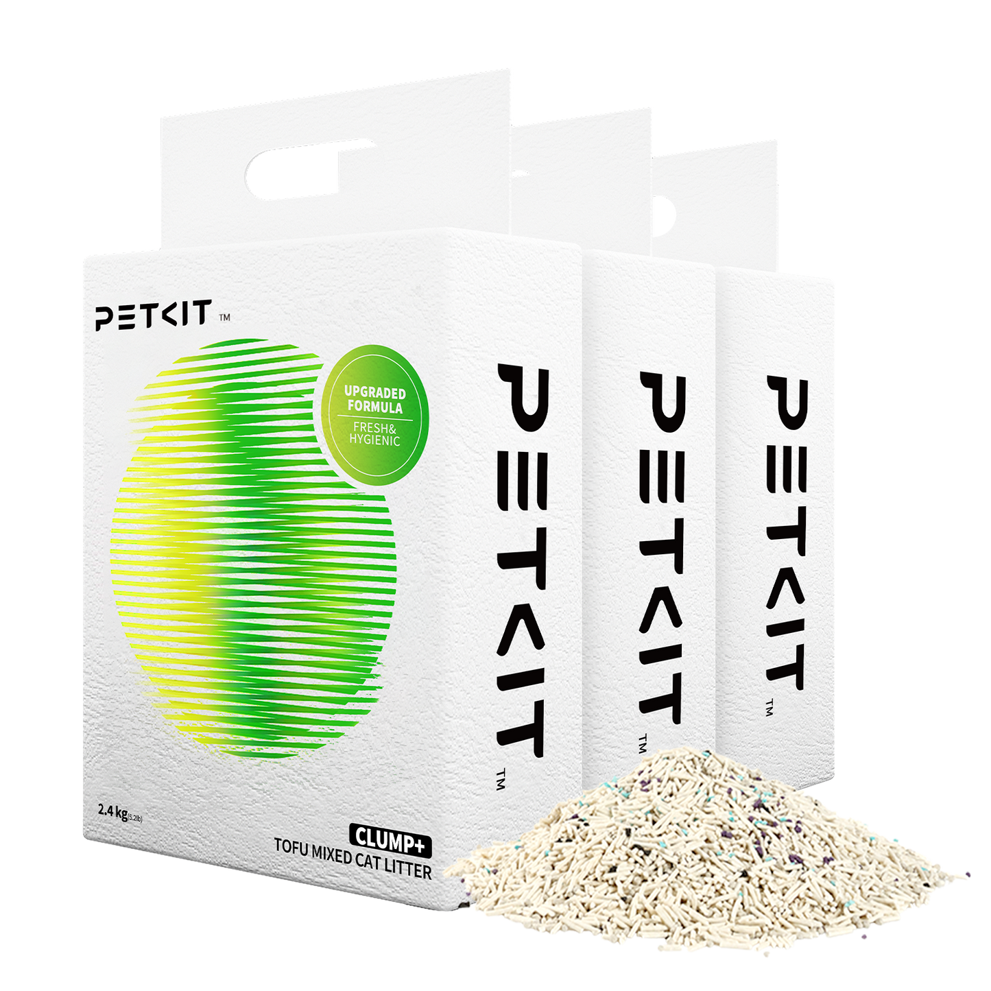 PetKit Clump+ Tofu Mixed Cat Litter - 3 Bags