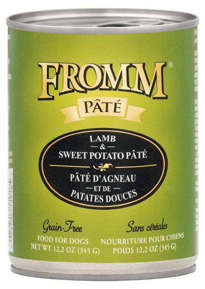 Fromm Grain-Free Lamb & Sweet Potato Pate Canned Dog Food