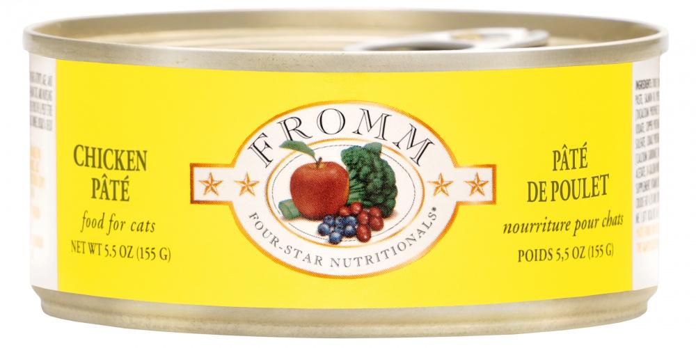 Fromm Four-Star Grain-Free Chicken Pate Canned Cat Food