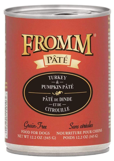 Fromm Grain-Free Turkey & Pumpkin Pate Canned Dog Food