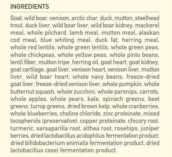 Orijen Tundra Dry Cat Food